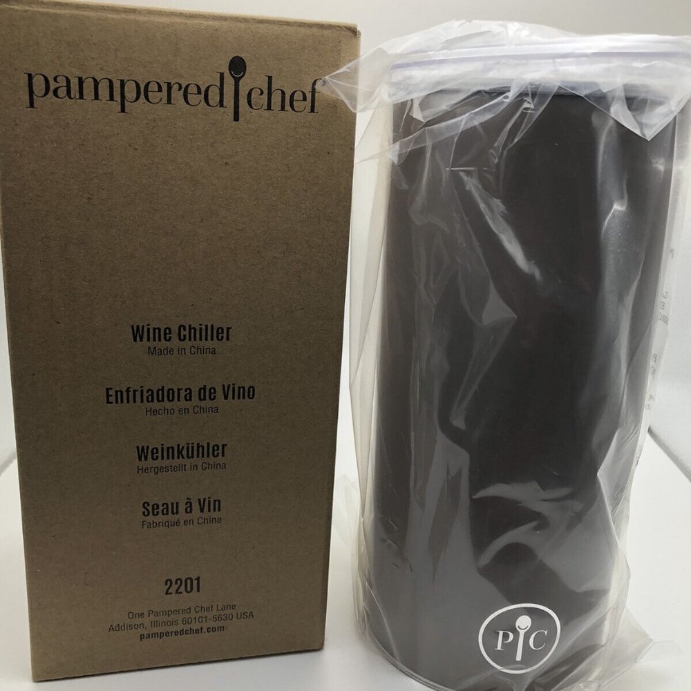 Pampered Chef Wine & Champagne Chiller #2201 NIB